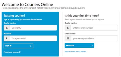 hermes couriers online co uk|my couriers online sign in.